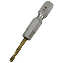 六角軸チタンコーティング鉄ドリル 極短 2.5mm 穴あけサイズ:2.5mm SK11