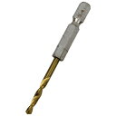 六角軸チタンコーティング鉄ドリル 微短 3.4mm 穴あけサイズ:3.4mm SK11
