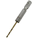 六角軸チタンコーティング鉄ドリル 普通 1.5mm 穴あけサイズ:1.5mm SK11