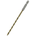 六角軸チタンコーティング鉄ドリル 微長 3.8mm 穴あけサイズ:3.8mm SK11