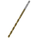 六角軸チタンコーティング鉄ドリル 微長 6.5mm 穴あけサイズ:6.5mm SK11