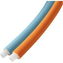 架橋ポリエチレン管シングル(5mm保温) PX1305Y オレンジ 13Ax50m巻 SEKISUI