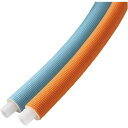 架橋ポリエチレン管シングル(5mm保温) PX2005Y オレンジ 20Ax50m巻 SEKISUI