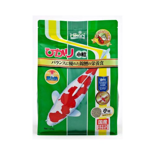 ひかり バランスのとれた錦鯉の栄養食 小粒 1.2kg ひかり
