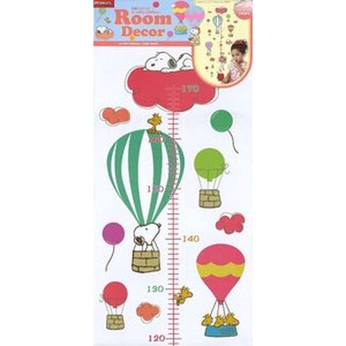 ピーナッツ身長計ステッカー PWD7 S＆Cコーポレーション