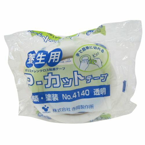 P-カットテープ No.4140 30巻入 No.4140 透明 寺岡製作所