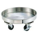 18-8寸胴鍋運搬用台車 36cm用 内径370(mm)×高さ45(mm) TKG