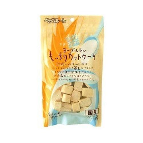 ケーキ（ペット用） 素材メモ 素材メモ犬用おやつ ヨーグルト入りもっちりカットケーキ 50g ペット用品・フード 犬用品・グッズ 犬用おやつ・お菓子 犬用ささみ