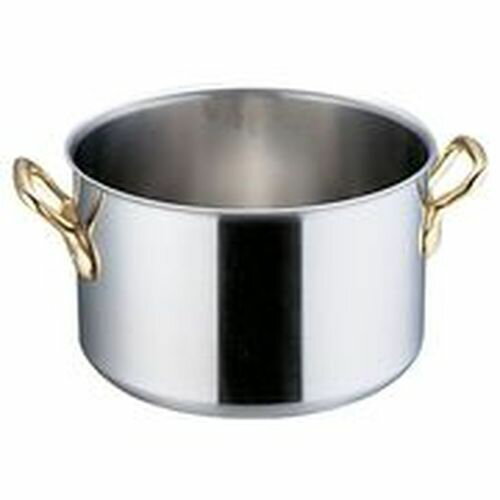 エコクリーン スーパーデンジ 半寸胴鍋 (蓋無) 39cm 容量30.0(L) TKG