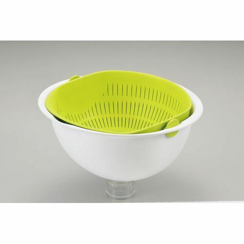 ミラくるザル・ボウル 小（グリーン） MZ−3512 小 曙産業