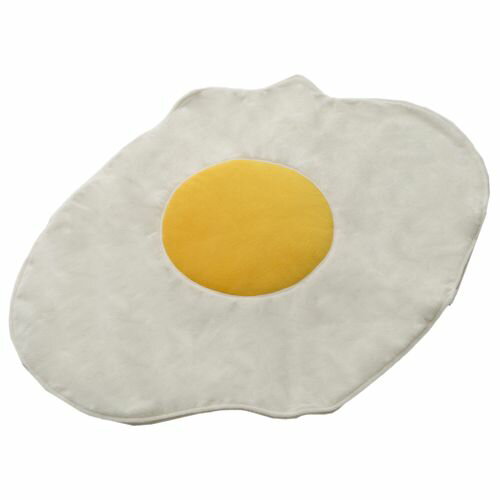 目玉焼ブランケット(L) A613a-358/522/613 ホワイト 108cmX141cm セルタン