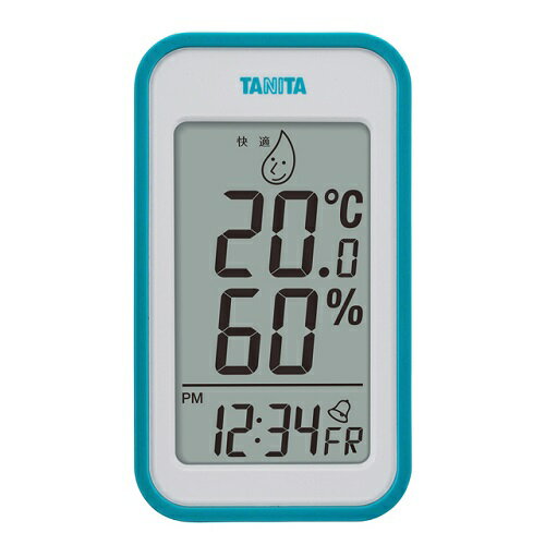 デジタル温湿度計 TT559BL ブルー タニタ