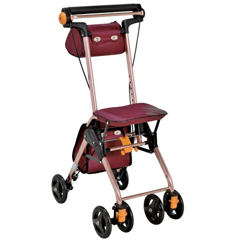 シルバーカー テイコブナノンDX CPS02 ワインレッド 410×515×710-880mm Ta ...