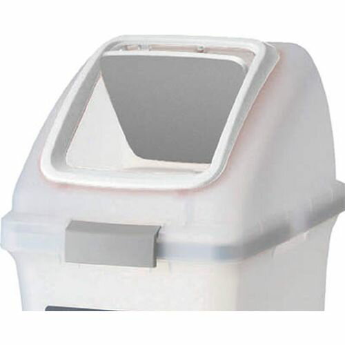 屋内用屑入れ リサイクルトラッシュ SKL−35用 ブッシュ蓋 白 YW176LOP3W ホワイト コンドル