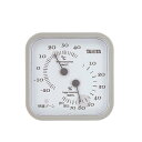 タニタ 温湿度計 TT557GY グレー |生活