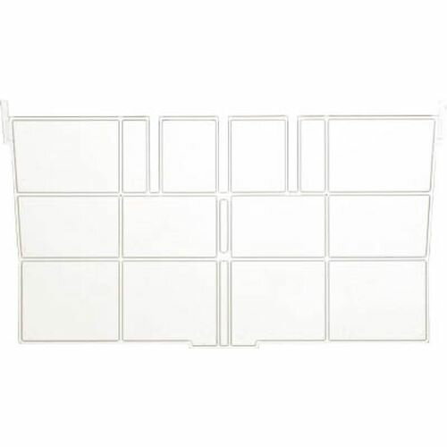 仕切板 短手用 透明 F12STM_8000 短手F-2用 TRUSCO