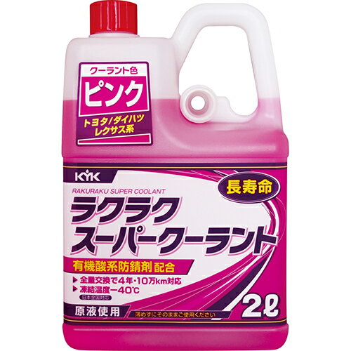 ラクラクスーパークーラント 52-103 ピンク 2L 古河薬品工業