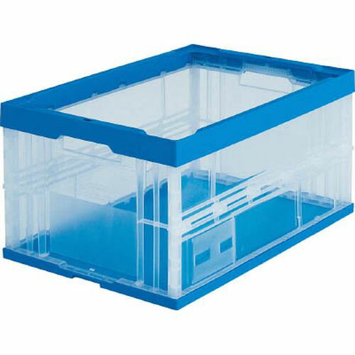 樂天商城 - 折りたたみコンテナ75L TR75B_8000TM 透明 TRUSCO