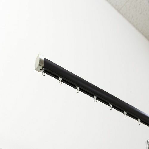 カーテンレール ピアージェ ブラウン 2Mシングル ブラウン 2Mシングル フルネス