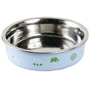ステンレス食器 ごはんにゃわん 猫用 ブルー ドギーマンハヤシ(株)用品営業部