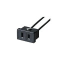 家具用扉付はめ込みコンセント WF2070K Panasonic