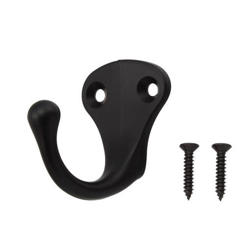 スタイリッシュ飾金物 コートフック ブラック 58634 ブラック コートフック ハイロジック
