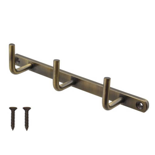 58645 スタイリッシュ飾金物 3連ラインフック ゴールド 00058645-001 ハイロジック