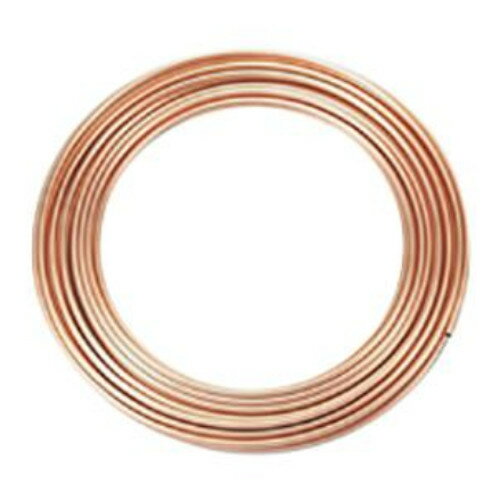 コイル銅管 コイル銅管-8X0.8X10M 8mmx0.8mmx10m フローバル