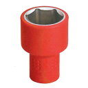 絶縁六角ソケット 差込角3/8 PZ3S-19 19mm フローバル