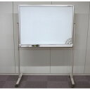 電子ボード 白板家脚付ホワイトボードセット JM MH34TNS W1302xD610xH1810mm 馬印