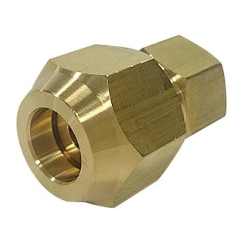 冷媒用フレアージョイント ヒッチングN付 H-64 N付 3/4x1/2 フローバル