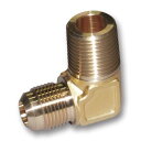 冷媒用フレアージョイント ハーフエルボ本体 HL-23本体 1/4x3/8 フローバル