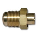 冷媒用フレアージョイント ロー付ハーフユニオン本体 FF FF-22本体 FL1/4x6.35mm フローバル