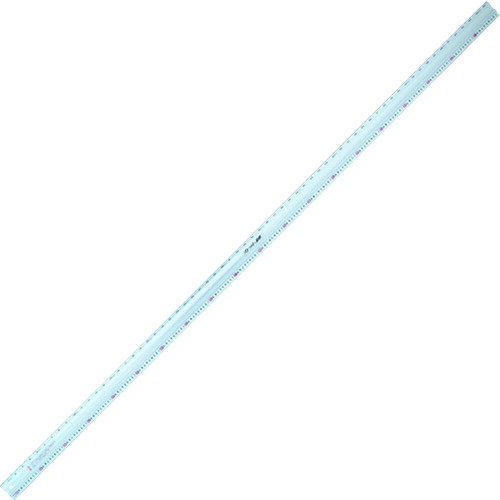 アルミカッター定規 カット師 2M W左基点 65091 呼び寸法:2000mm シンワ