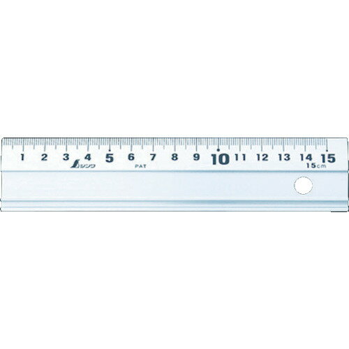 アルミ直尺 アル助 150mm 65498 呼び寸法:150mm シンワ