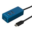 Digio2 Type-C/USB3.1Gen1/3ポートハブ UH-C3133BL ブルー 30cm|生活用品 オフィス用品・ステーショナリー（文房具） OA＆PCサプライ PC周辺機器 生活用品 生活家電・AV 携帯・スマホ用品