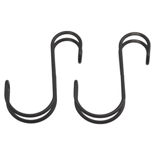 TQOOL 横ブレ安定S字フック 小 00095347-001 ブラック 65mm ハイロジック