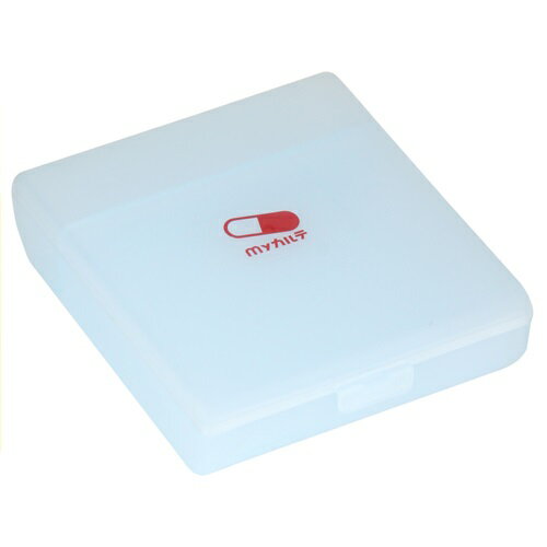 テイコブMyカルテ くすり携帯スリムケース HEC01 ブルー 90×110×27mm Tacaof