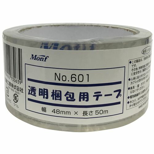 OPP粘着テープ スーパークリア 48mmx50m No.601 50P A-23 古藤工業