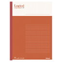 FSC-MXノート COC-ノ-B5014A レッド セミB5/A罫/40枚 ロジカル