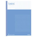 FSC-MXノート COC-ノ-B5014B ブルー セミB5/B罫/40枚 ロジカル