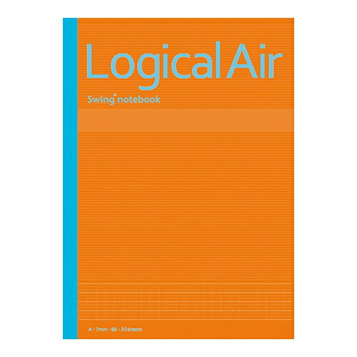 エアーノート/セミB5 ノ-B546A-OR オレンジ A罫 ロジカル