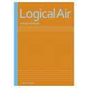 エアーノート/セミB5 ノ-B546B-OR オレンジ B罫 ロジカル