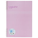 エアーWリングノート NW-A403A-P ピンク A4/A罫 ロジカル