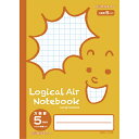 エアーノート/フェイス柄/方眼5mm HB5-H504-Y イエロー セミB5 ロジカル