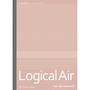 エアーノート ノ-B576A レッド セミB5/A罫/30枚 ロジカル