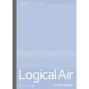 エアーノート ノ-B576B ブルー セミB5/B罫/30枚 ロジカル