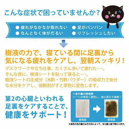 樹液シート足すっきり 36枚(18足) 78633 イオン イオン kuroshio