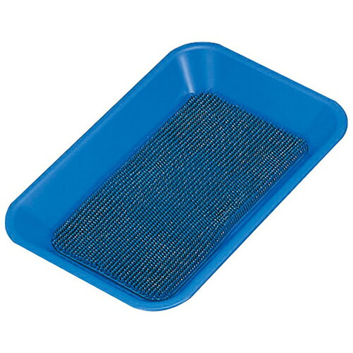 カルトンつり銭受け DT-100B 角型・マット付き青 コクヨ