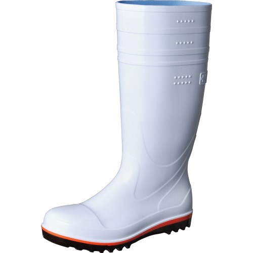 日本製 防滑衛生長靴ハイブリーダーガード HB−500 白 29．0cm 弘進ゴム